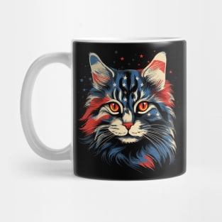 Patriotic American Bobtail Mug